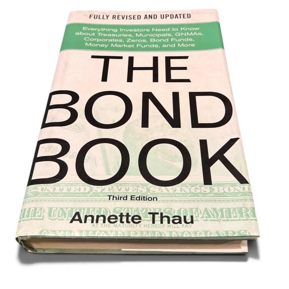 The Bond Book Third Edition Annette Thau Hardcover Investing Finance Guide 2010